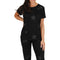 Short Sleeve Tonal Shimmer Star Crew - Denny's