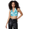 Printed Crop Halter Top - Denny's