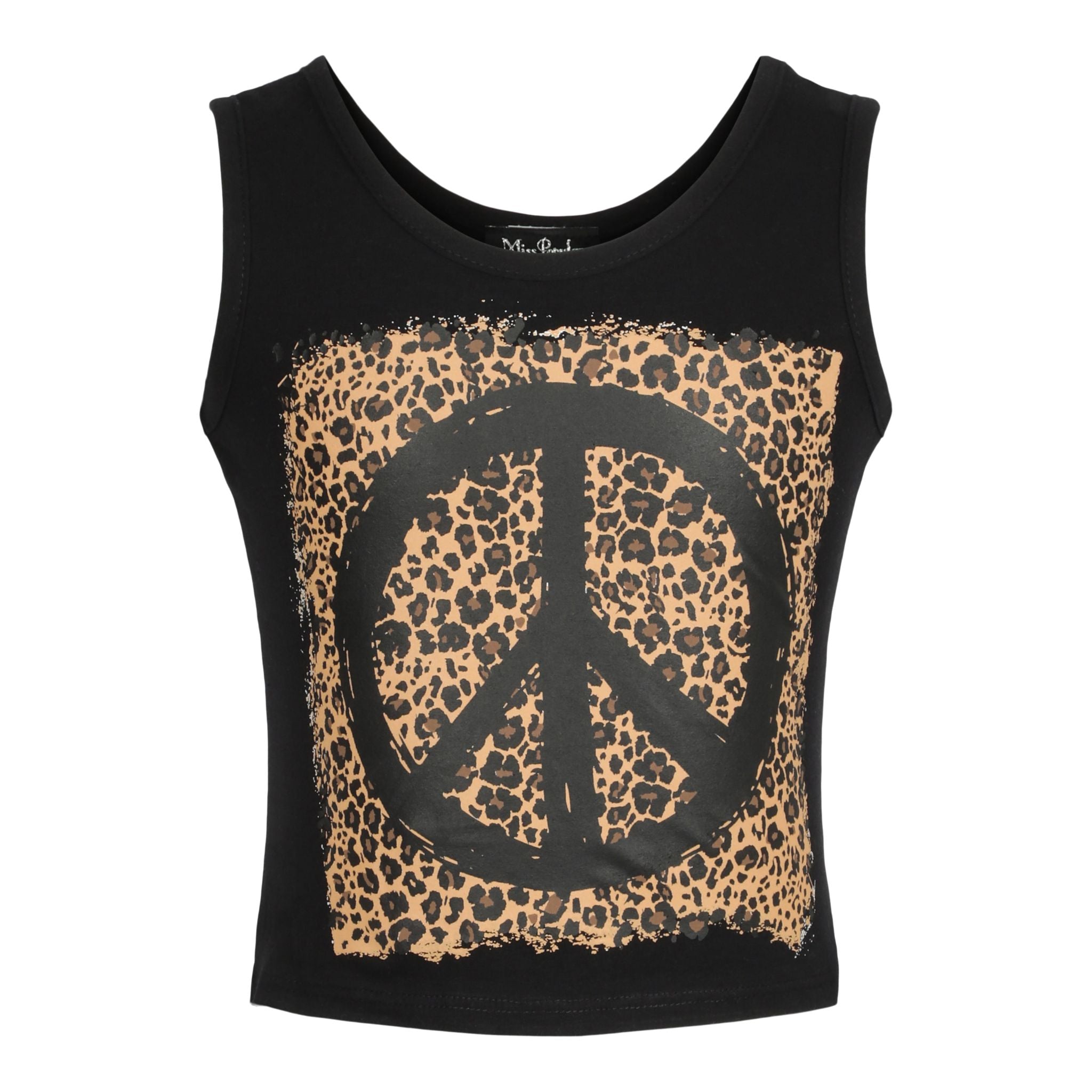Leopard Peace Tank Top - Denny's