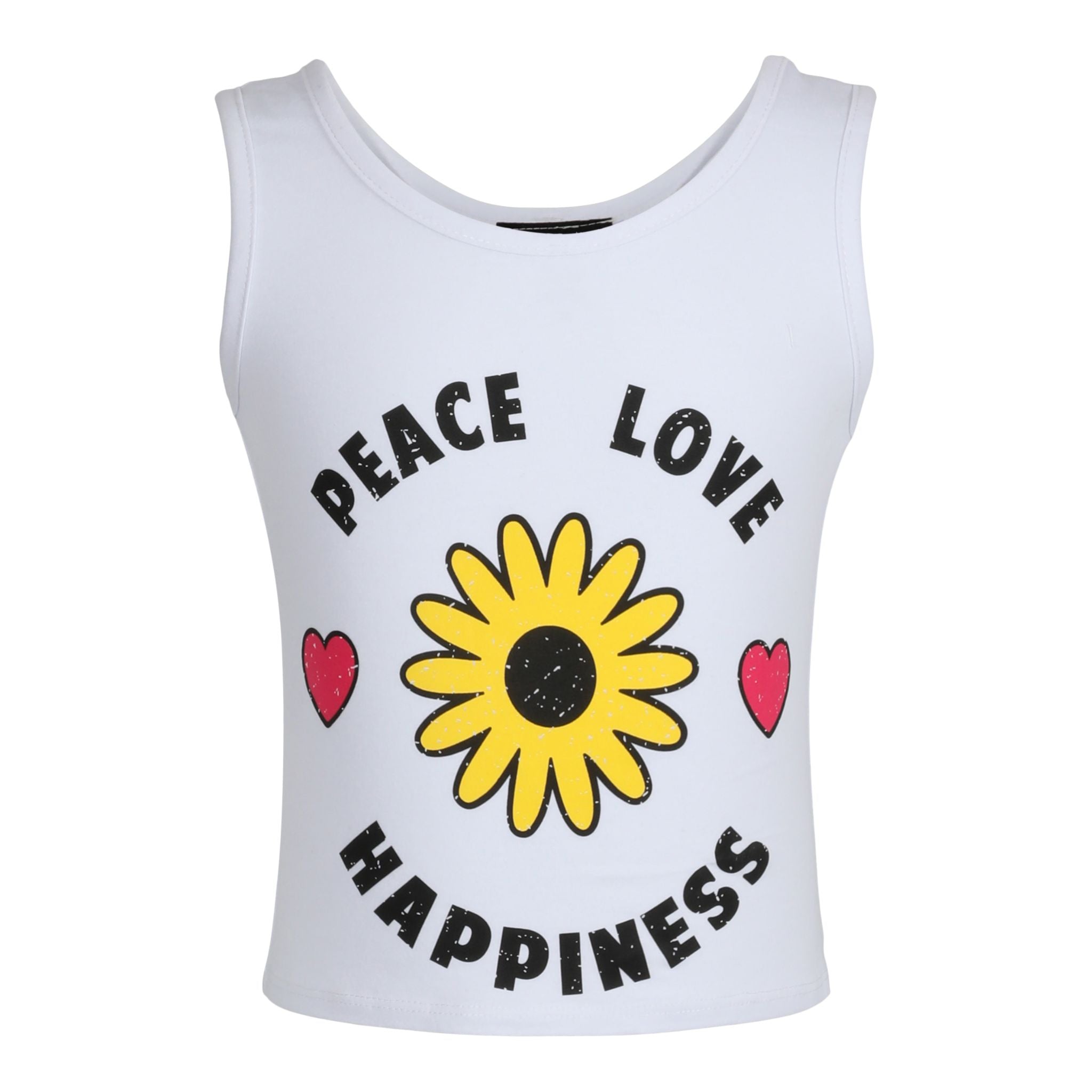 Peace Love Happiness Tank Top - Denny's
