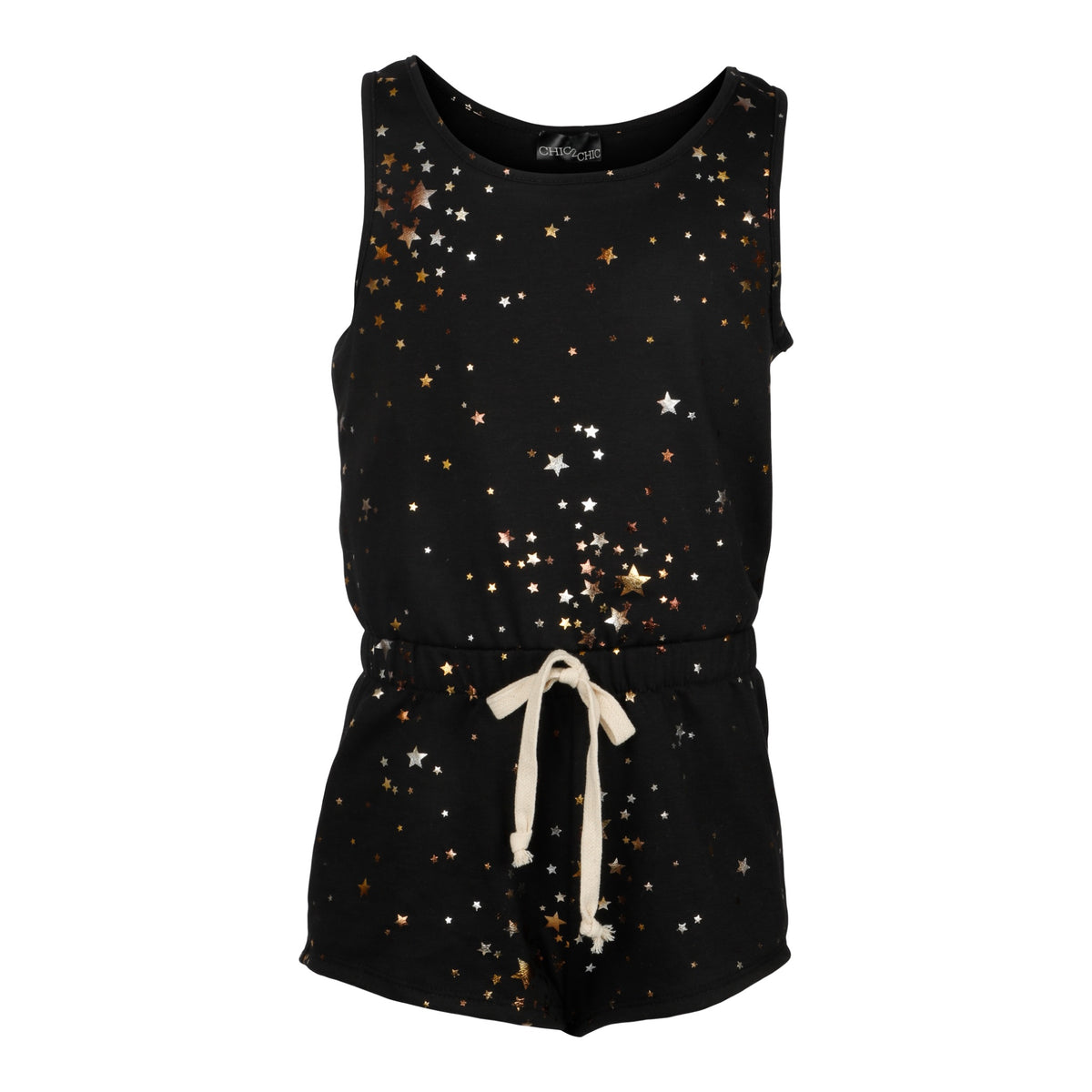 Two Tone Star Romper | Denny's