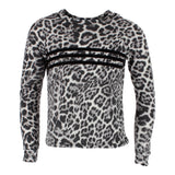 Cold Shoulder Animal with Athletic Stripe - Denny's