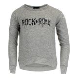 Destructed Sweatshirt with Rock & Roll - Denny's