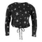 Long Sleeve Hacci Star Tie Waist Top - Denny's