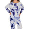 Long Sleeve Tie Dye Raglan Top - Denny's