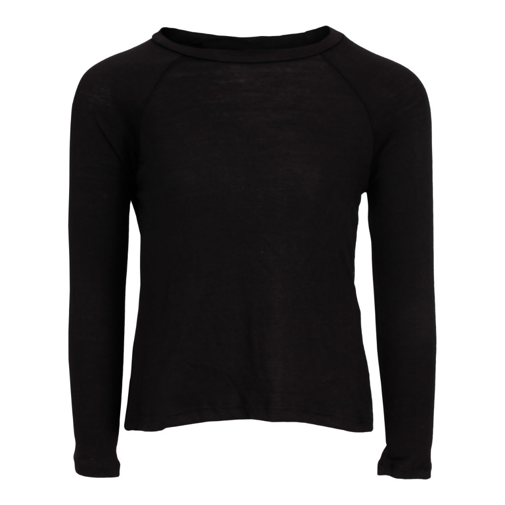 Long Sleeve Solid Top - Denny's
