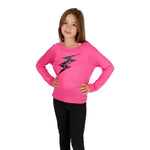 Long Sleeve Top with Black Bolt - Denny's
