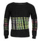 Long Sleeve Top with Neon Tie Dye - Denny's