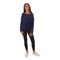 Long Sleeve Cold Shoulder Mineral Wash Thermal - Denny's