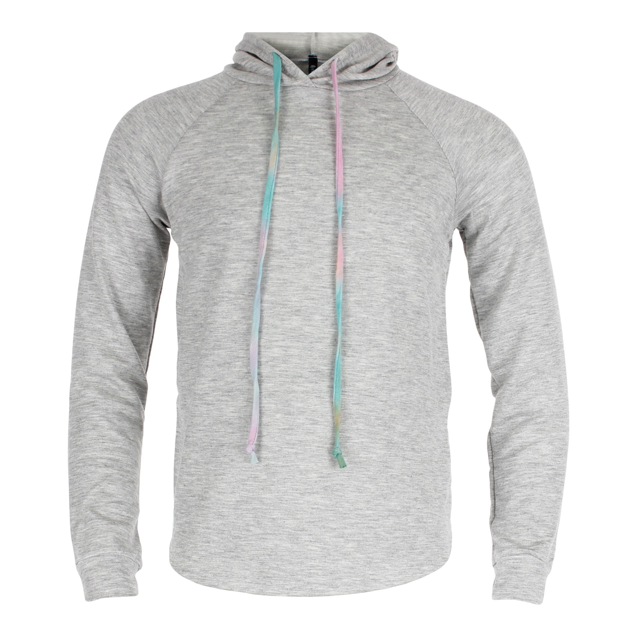 Long Sleeve Hoodie with Tie Dye String - Denny's
