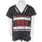 Short Sleeve Clavicle Tee with Brooklyn - Denny's