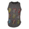Racerback Tank with Lips in Stones - Denny's