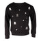 Long Sleeve Banded Top with Skulls & Stars - Denny's