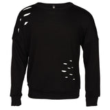 Distressed Long Sleeve Top - Denny's