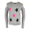 Long Sleeve Cold Shoulder with Stars - Denny's