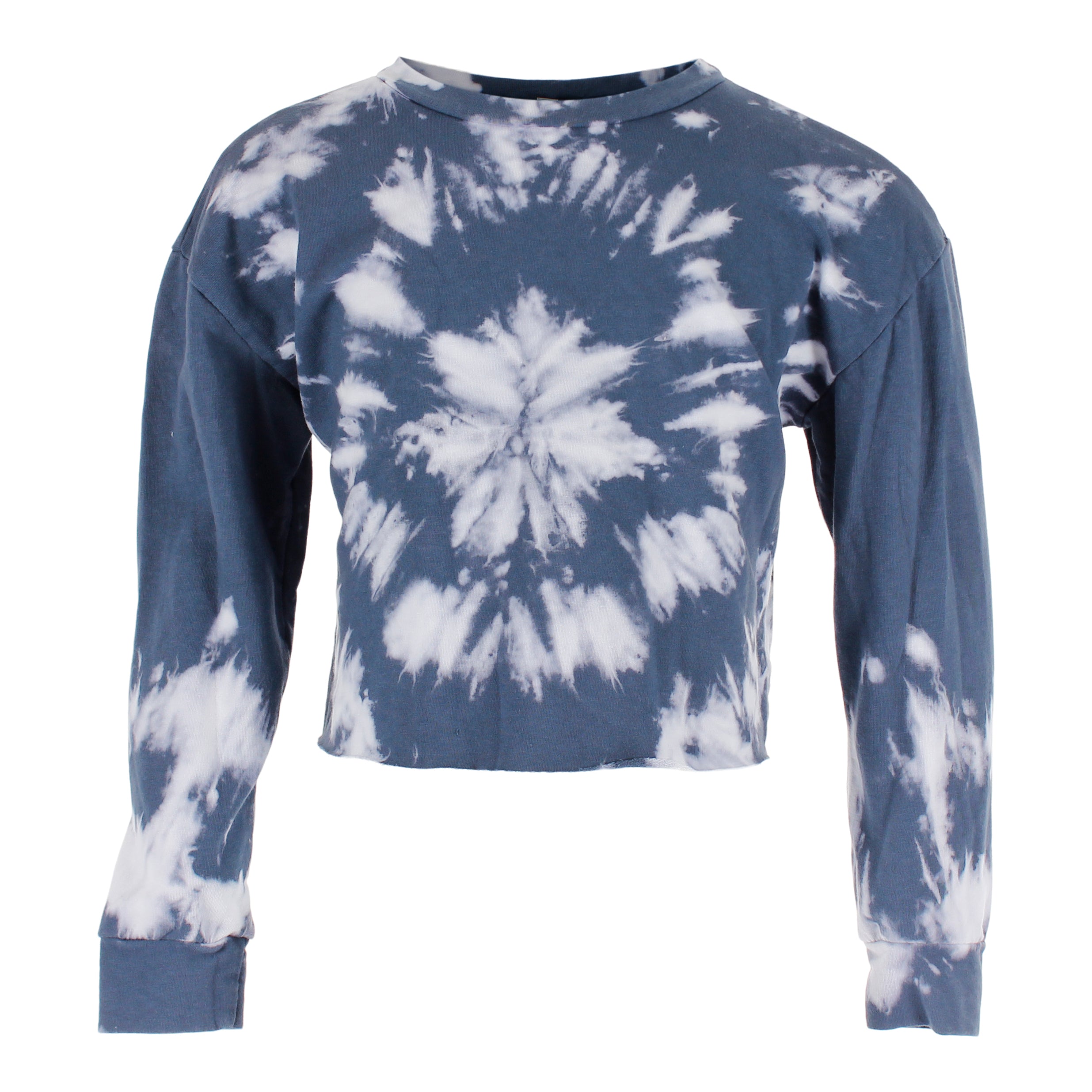 Tie Dye French Terry Crop Top - Denny's
