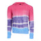 Long Sleeve Thermal Hoodie Pink Purple &  Blue Tie Dye - Denny's