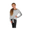 Long Sleeve Tie Front Ringer with Stripe Stars - Denny's