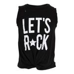 Knotted Tank with Lets Rock - Denny's
