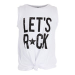 Knotted Tank with Lets Rock - Denny's