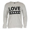 Long Sleeve Banded Top with Love & Stars - Denny's