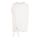 MUSCLE TANK WITH TIE FRONT - Denny's