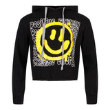 Positive Energy Smiley Rawedge Hoodie - Denny's