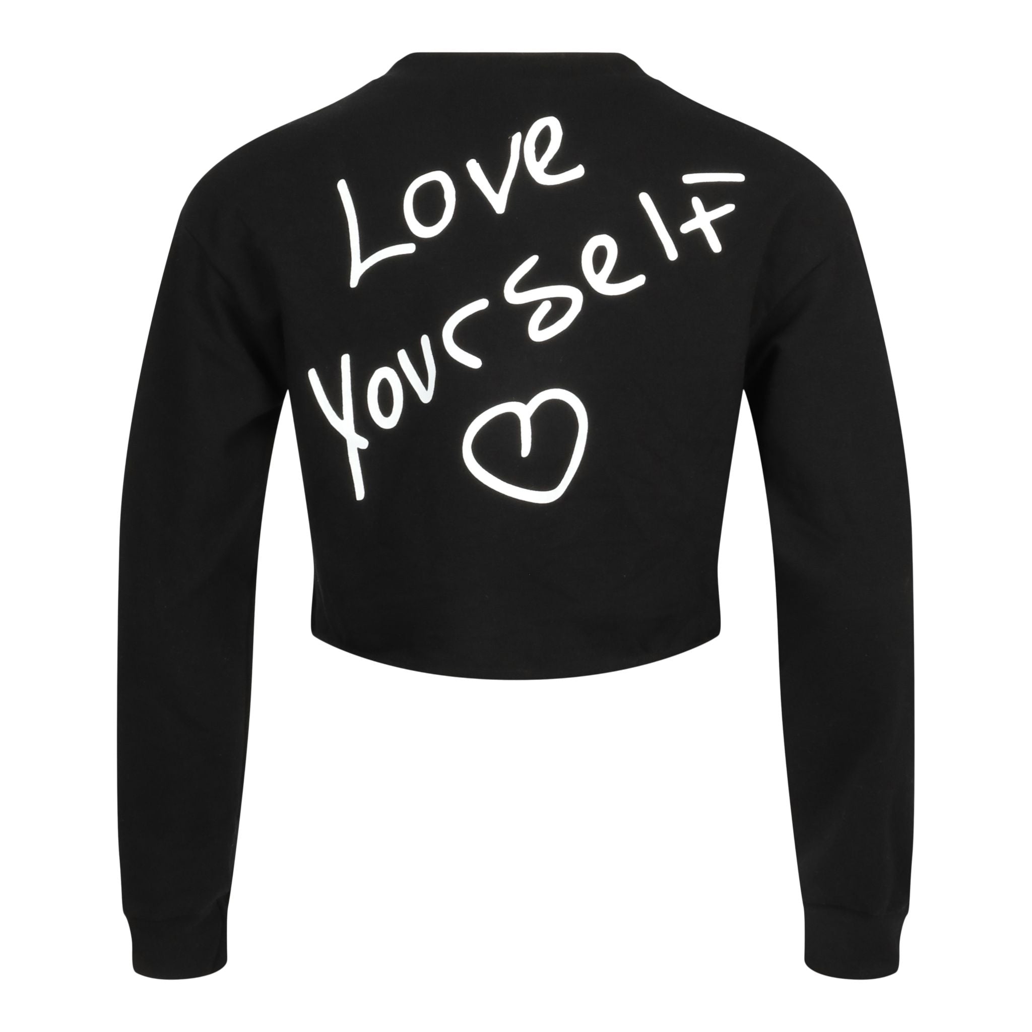 Love Yourself Crop Sweatshirt - Denny's
