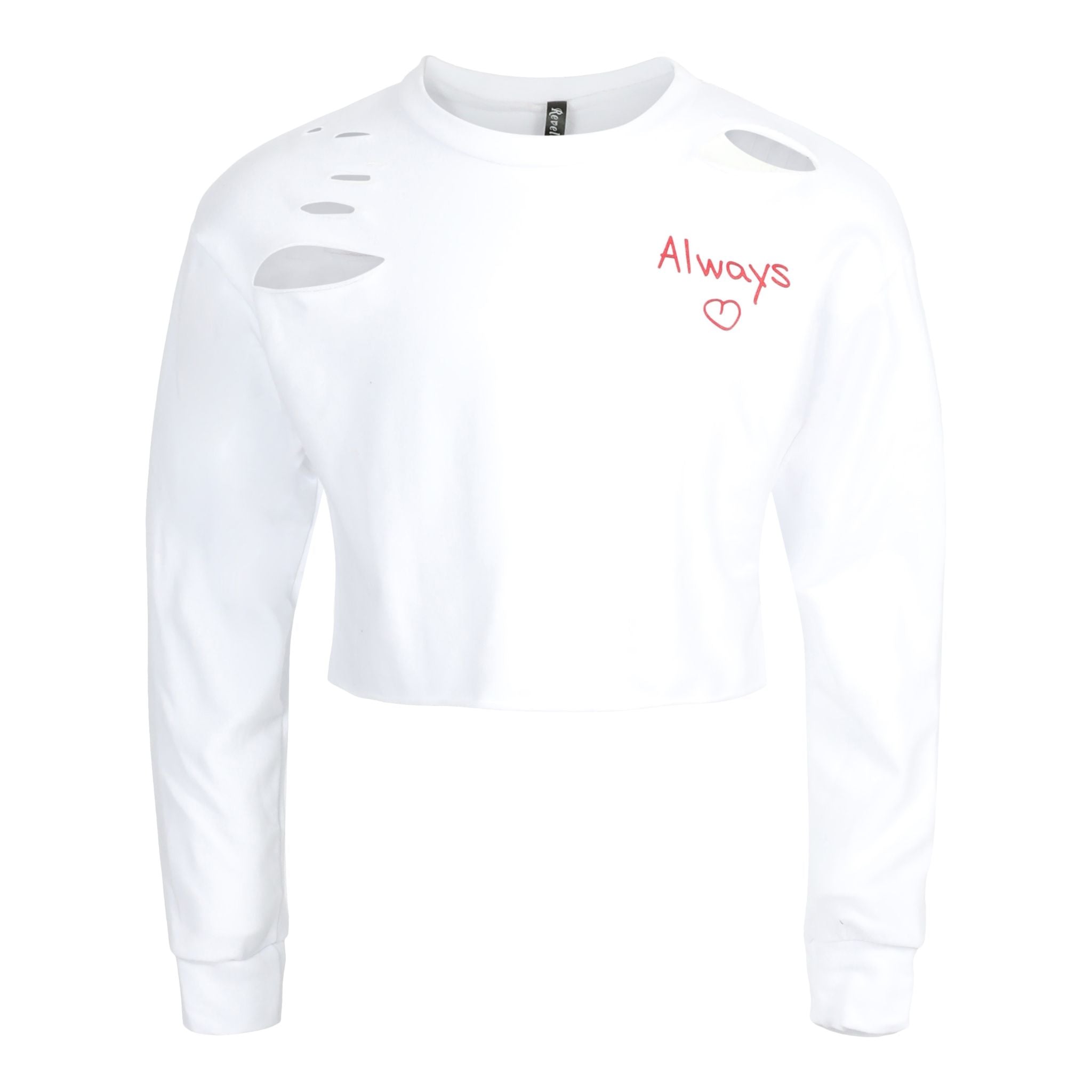 Love Yourself Crop Sweatshirt - Denny's