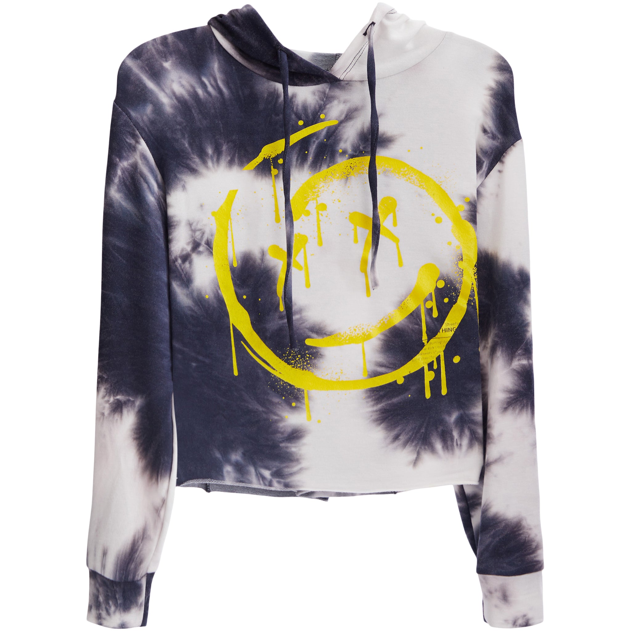 Brush Smiley Tie Dye Hoodie - Denny's
