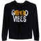 Good Vibes Hacci Hoodie - Denny's