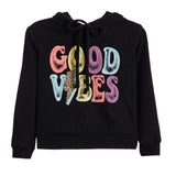 "Good Vibes" Hacci Hoodie - Denny's