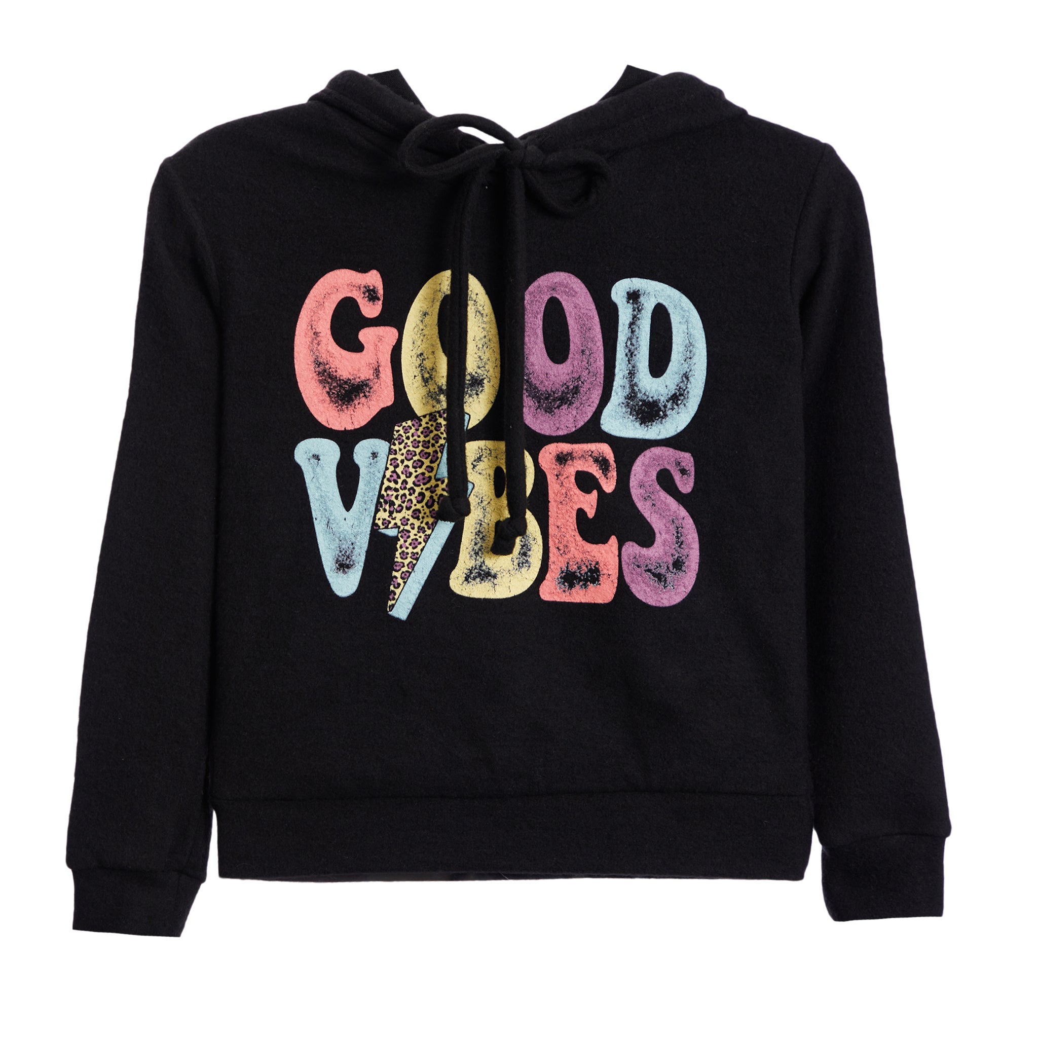 "Good Vibes" Hacci Hoodie - Denny's