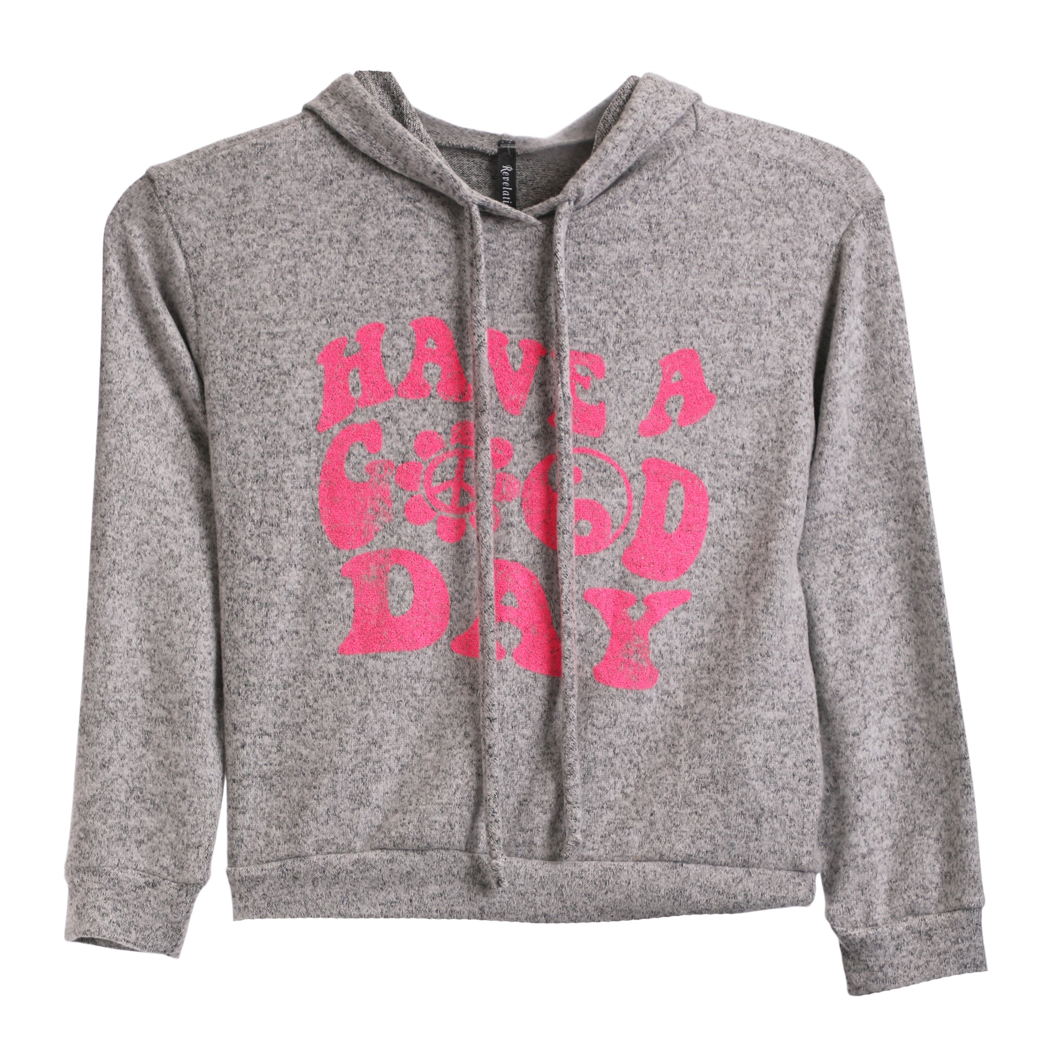 "Have a Good Day" Hacci Hoodie - Denny's