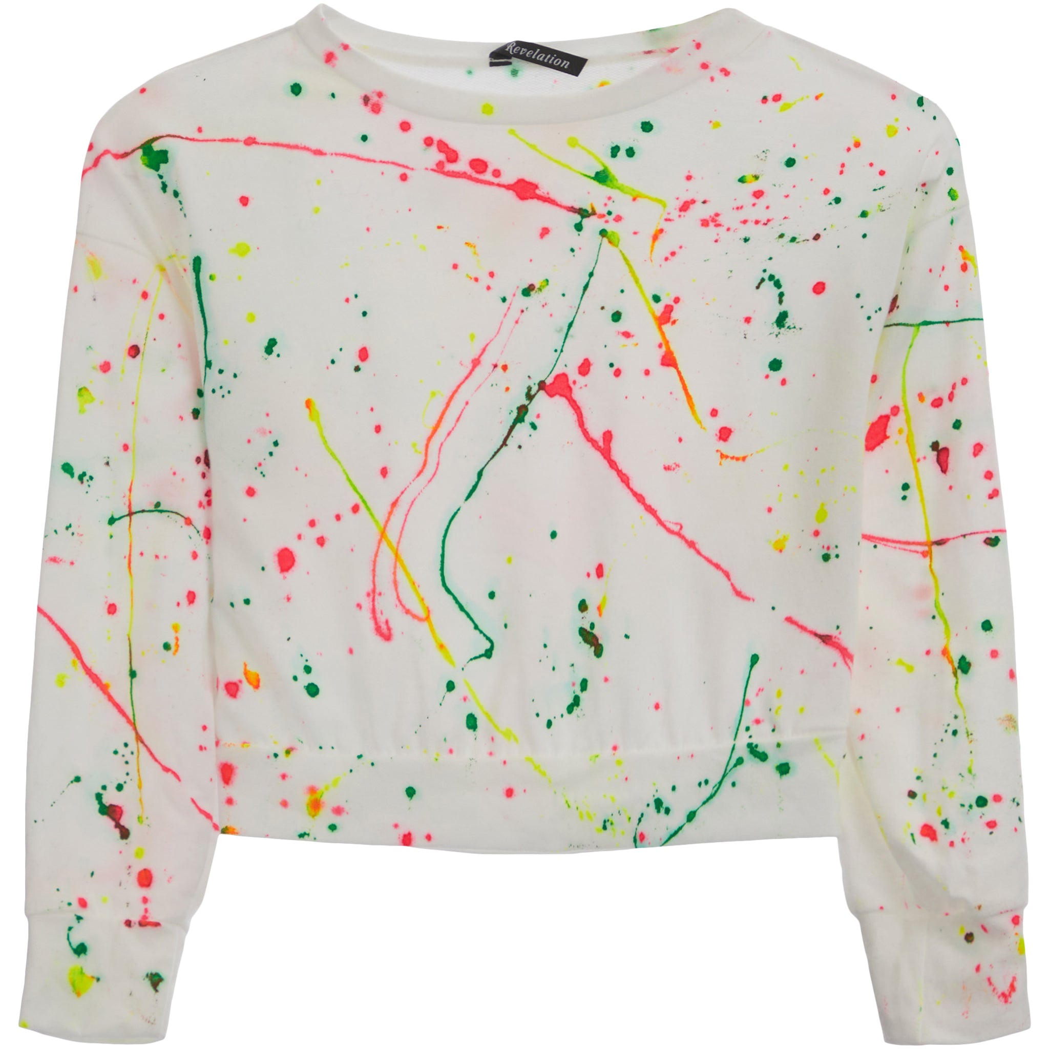 Paint Splatter Sweatshirt - Denny's