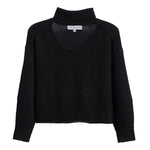 Cut Out Neck Sweater - Denny's