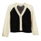 Contrast Trim Cardigan - Denny's
