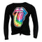 Long Sleeve Front Tie Top with Tye Dye Mouth - Denny's