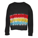 Tie Dye Stripe Long Sleeve Top - Denny's