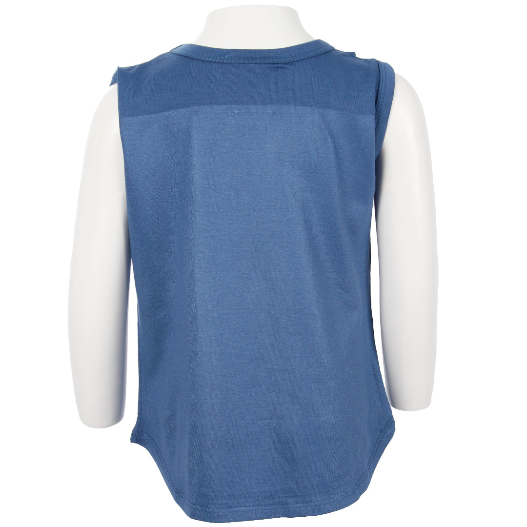 Clavical Cut Out Tank With Day Dreaming - Denny's