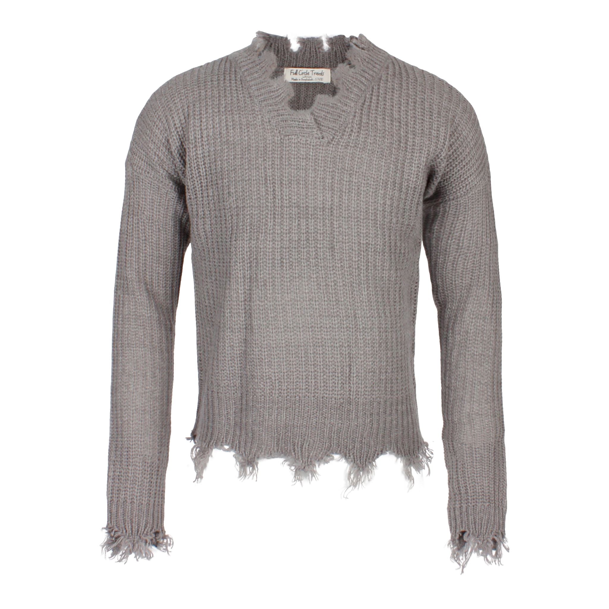 Distressed Sweater - Denny's
