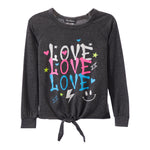 Love Tie Front Top - Denny's