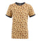 Short Sleeve Leopard Tee - Denny's