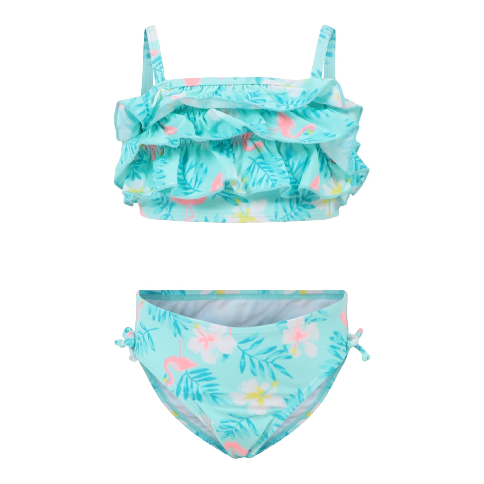 Flamingos 2pc Ruffle Bikini - Denny's