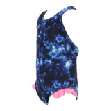 Pink Trim 1pc Swimsuit - Denny's