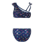 2pc One Shoulder Scales Bikini - Denny's