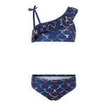 2pc One Shoulder Scales Bikini - Denny's