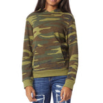 Long Sleeve Camo Pullover Hoodie - Denny's