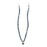 Blue Stripe Mask Lanyard - Denny's