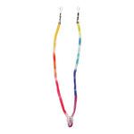 Rainbow Tie Dye Mask Lanyard - Denny's